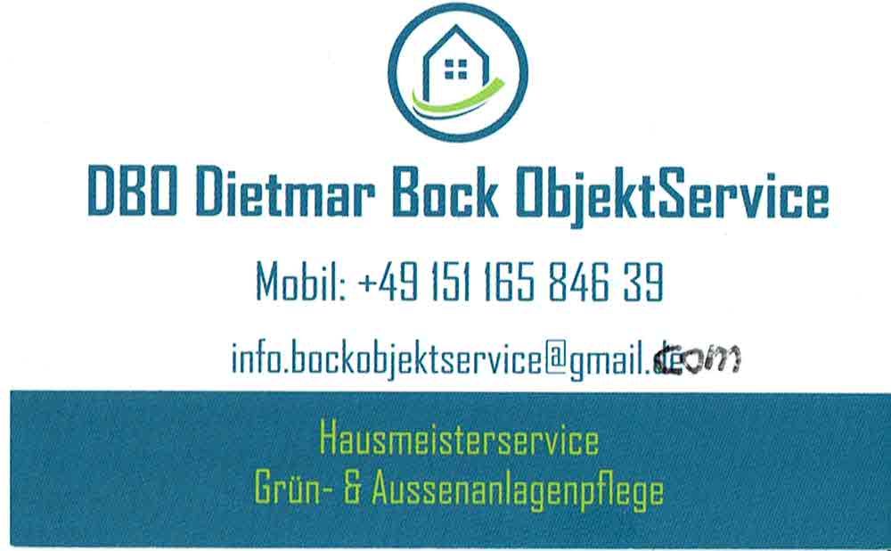Logo der Firma DBO-Dietmar Bock ObjektServive aus Alpen auf dem Branchenportal Gartenbau.org
