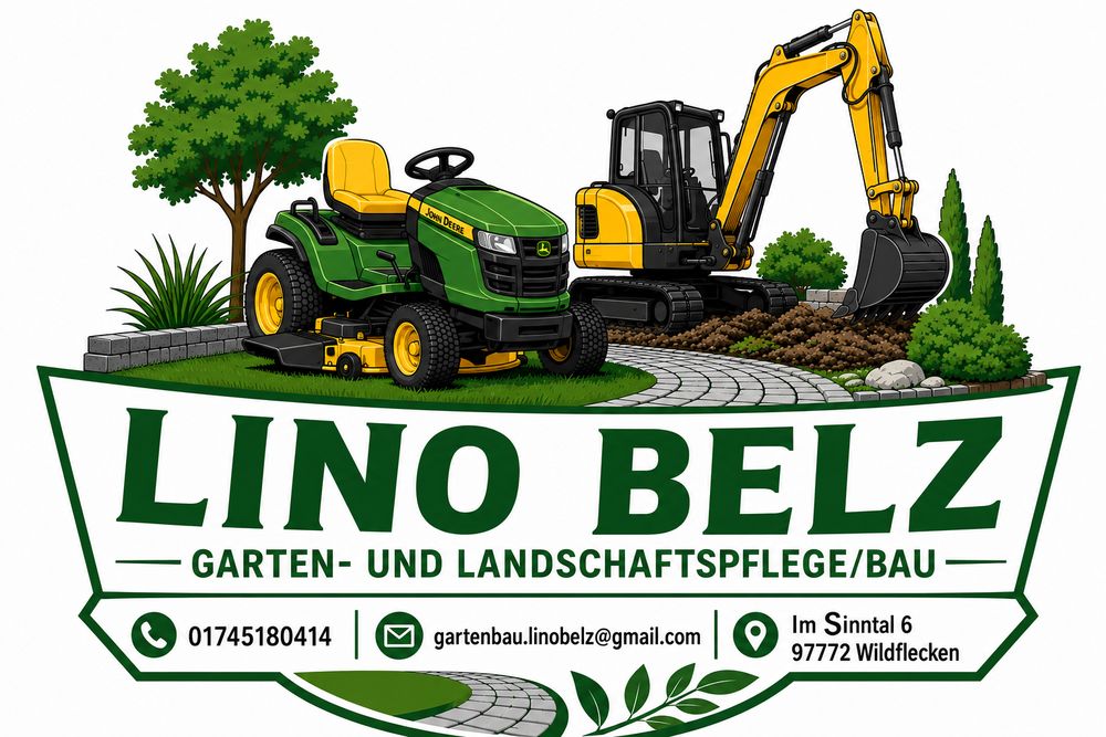 Logo der Firma Garten- und Landschaftspflege/bau Lino Belz aus Wildflecken auf dem Branchenportal Gartenbau.org