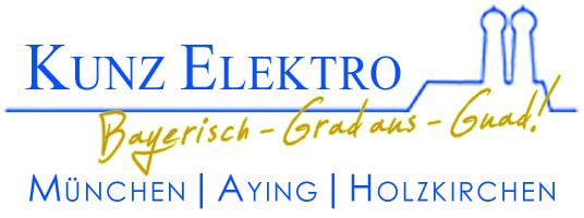 Logo der Firma Rainhard Kunz Elektroinstallation Kunz Elektro aus Aying auf dem Branchenportal Elektriker.org