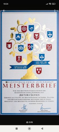 Beispielarbeit von AS-Fliesenlegermeisterbetrieb - veröffentlicht auf Fliesenleger.net