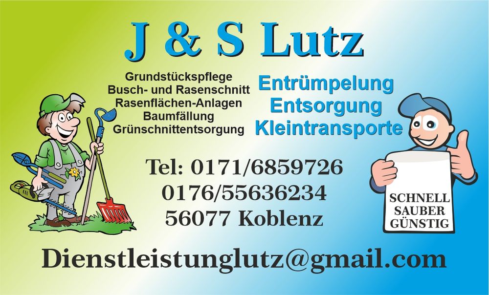Logo der Firma J & S Lutz Garten - Landschaftsbau aus Koblenz auf dem Branchenportal Gartenbau.org