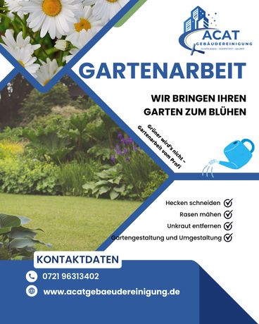 Beispielarbeit von Acat Gebäudereinigung - veröffentlicht auf Hausmeisterdienste.net