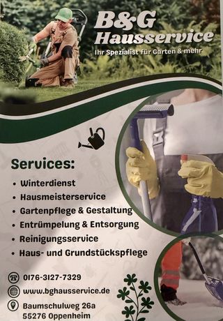 Beispielarbeit von B&G Hausservice - veröffentlicht auf Hausmeisterdienste.net