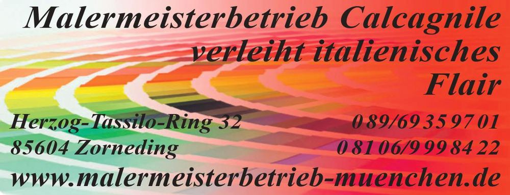 Logo der Firma Malermeisterbetrieb Calcagnile aus Zorneding auf dem Branchenportal Maler.org
