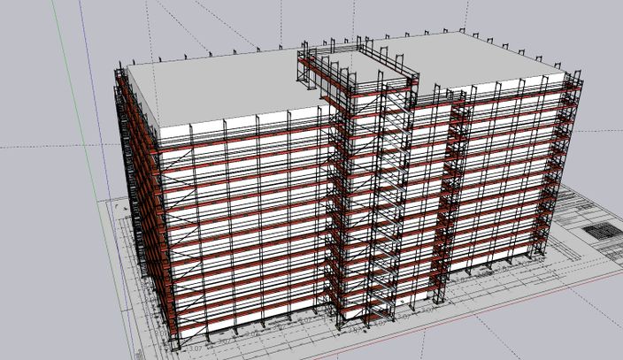Beispielarbeit von Kubach Dachdecker & Gerüstbau GmbH - veröffentlicht auf Geruestbau.org