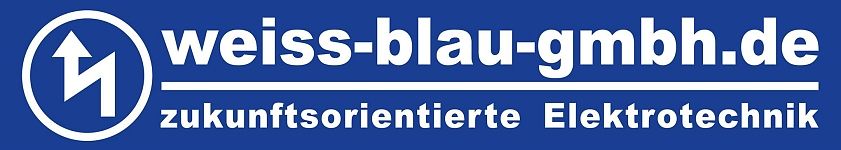 Logo der Firma weiss-blau gmbh aus Scheyern auf dem Branchenportal Elektriker.org