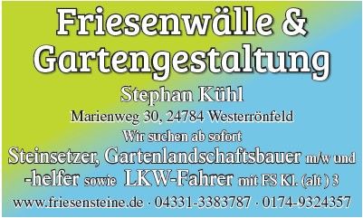 Logo der Firma Stephan Kühl Gartengestaltung und Objektpflege Kühl aus Westerrönfeld auf dem Branchenportal Gartenbau.org
