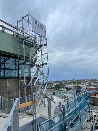 Beispielarbeit von BAG Gerüstbau GmbH - veröffentlicht auf Geruestbau.org