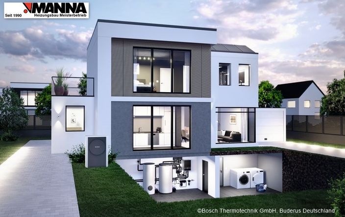 Beispielarbeit von MANNA Heizungsbau GmbH - veröffentlicht auf Heizungsbau.net