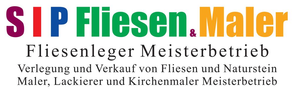 Logo der Firma SIP Fliesen GmbH aus Griesstätt auf dem Branchenportal Fliesenleger.net