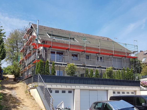 Beispielarbeit von Gerüstbau Siuska - veröffentlicht auf Geruestbau.org