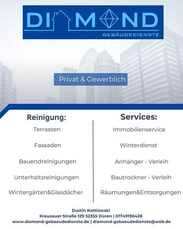 Beispielarbeit von Diamond Gebäudedienste - veröffentlicht auf Hausmeisterdienste.net