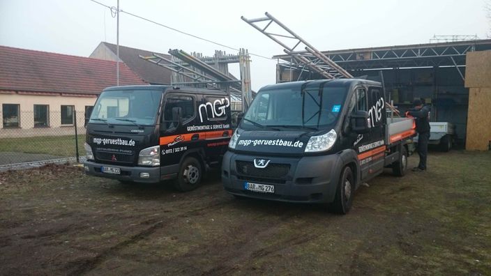 Beispielarbeit von MGP Gerüstmontage & Service GmbH - veröffentlicht auf Geruestbau.org