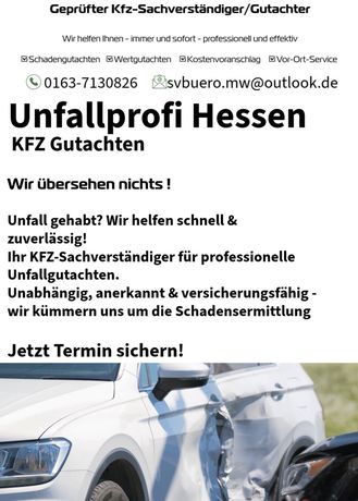 Beispielarbeit von Kfz-Sachverständigenbüro MW - veröffentlicht auf Gutachter.org