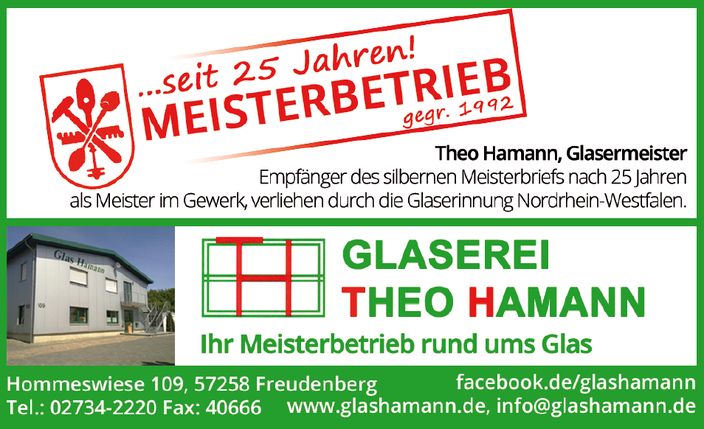 Beispielarbeit von Glaserei Theo Hamann - veröffentlicht auf Glaserei.org