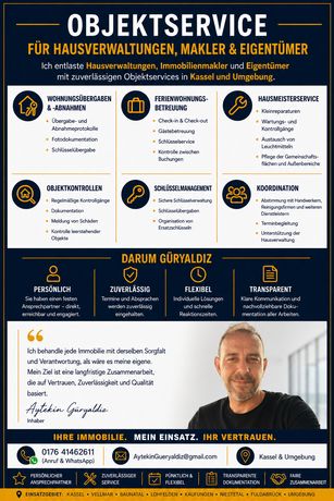 Beispielarbeit von Güryaldiz Objektservice - veröffentlicht auf Hausmeisterdienste.net