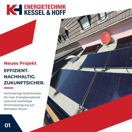 Beispielarbeit von Energietechnik Kessel & Hoff GmbH - veröffentlicht auf Elektriker.org