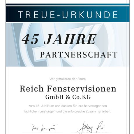 Beispielarbeit von Reich Fenstervisionen GmbH & Co. KG - veröffentlicht auf Fensterbau.org
