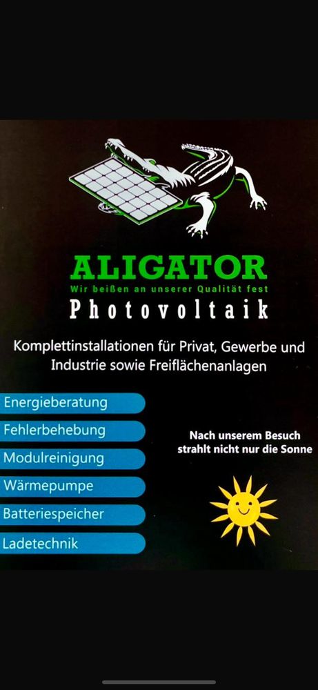 Logo der Firma Aligator Photovoltaik aus Durbach auf dem Branchenportal Elektriker.org