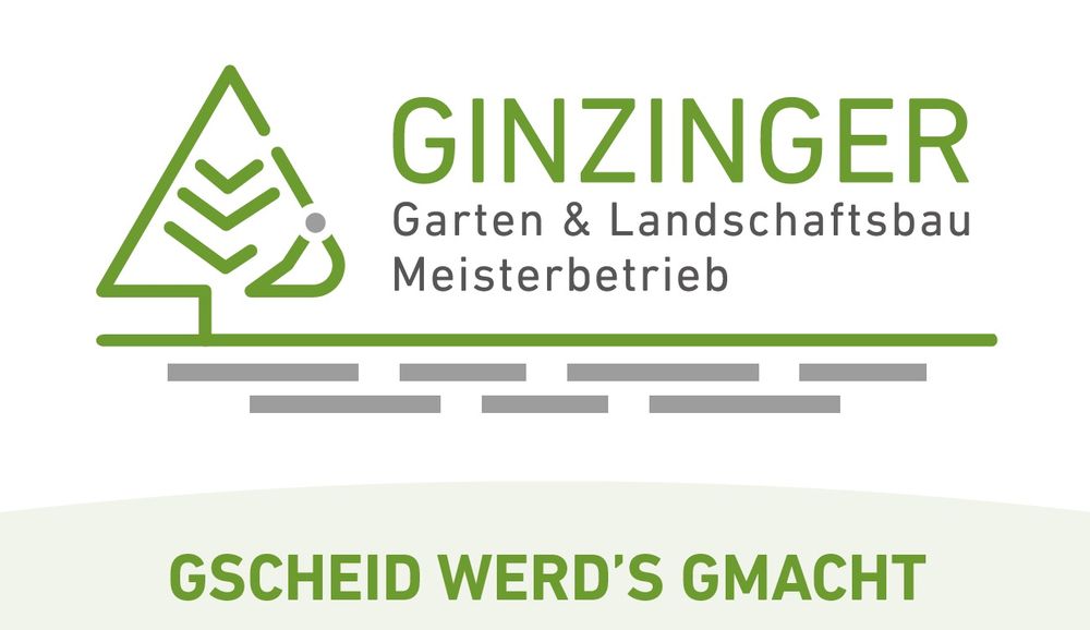 Logo der Firma Garten und Landschaftsbau Ginzinger GmbH aus Elsendorf auf dem Branchenportal Gartenbau.org