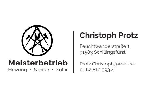 Logo der Firma Christoph Protz Heizungs- und Sanitär- installation aus Gebsattel auf dem Branchenportal Sanitaer.org