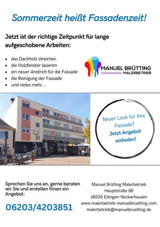 Beispielarbeit von Manuel Brütting Malerbetrieb - veröffentlicht auf Maler.org