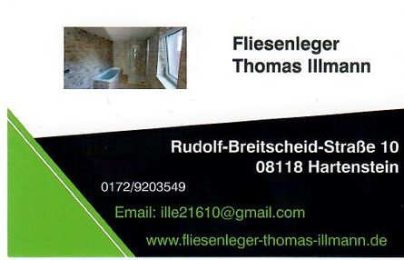 Fliesen-und Bodenleger in Hartenstein