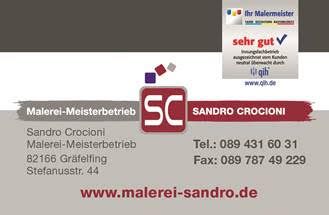 Sandro Crocioni Malereibetrieb-Meisterbetrieb in Gräfelfing