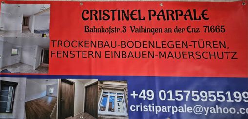 Cristinel Parpale Trockenbau-Bodenleger, Fenster-Türen Montage in Vaihingen