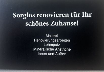 PB Renovierung in Tönning