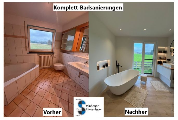 Beispielarbeit von Steinhauer Fliesen - veröffentlicht auf Fliesenleger.net