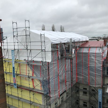 Beispielarbeit von Katzor Gerüstbau GmbH - veröffentlicht auf Geruestbau.org