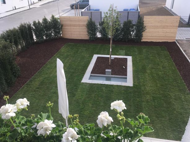 Beispielarbeit von Gartenpflege Bachhofer - veröffentlicht auf Gartenbau.org