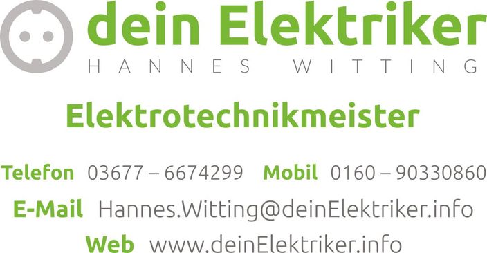 Beispielarbeit von dein Elektriker Hannes Witting GmbH - veröffentlicht auf Elektriker.org