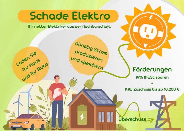 Beispielarbeit von Schade Elektro - veröffentlicht auf Elektriker.org