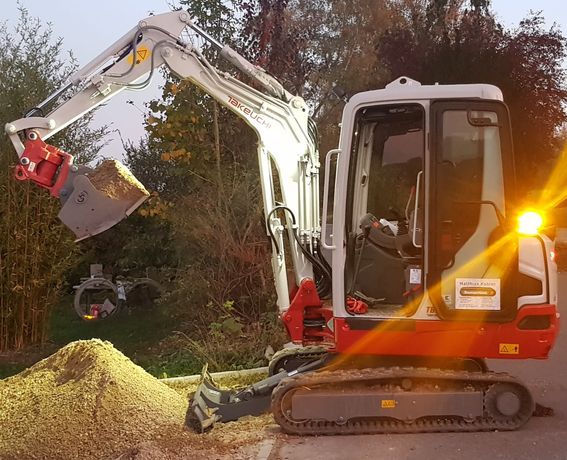 Beispielarbeit von Matthias Kohler Baumaschinen - veröffentlicht auf Gartenbau.org