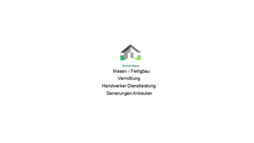 Vertrieb Häuser Massiv / Fertigbau/ Vermittlung Hanwerker und Dienstleistung in Oberderdingen