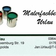 Malerfachbetrieb Jan Urlau in Apolda