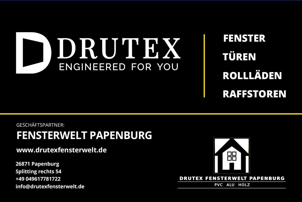 Logo der Firma DRUTEX Fensterwelt Papenburg aus Papenburg auf dem Branchenportal Fensterbau.org