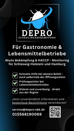 Beispielarbeit von Depro Schädlingsbekämpfung - veröffentlicht auf Schaedlingsvernichtung.de