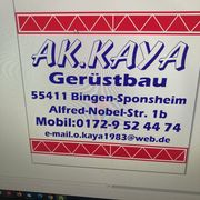 Özkan Kaya Gerüstbau in Münster-Sarmsheim