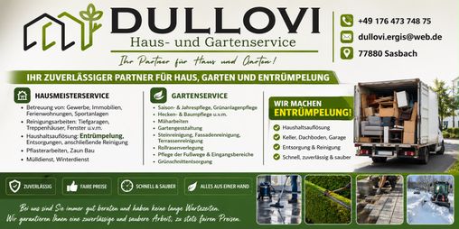 Dullovi Haus- und Gartenservice in Bühl