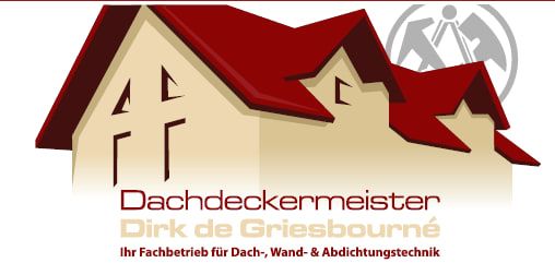Logo der Firma Dachdeckermeister Dirk de Griesbourné - Ihr Fachbetrieb für Dach- Wand- & Abdichtungstechnik aus Leverkusen auf dem Branchenportal Dachdecker.com