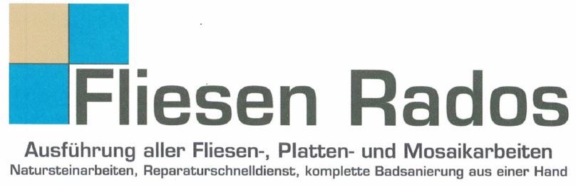 Logo der Firma Fliesenlegerfachbetrieb Rados aus Lindlar auf dem Branchenportal Fliesenleger.net