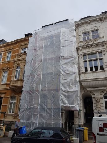 Beispielarbeit von Gerüstbau Siuska - veröffentlicht auf Geruestbau.org