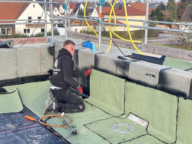 Beispielarbeit von Flachdachbau Giovanoudis - veröffentlicht auf Dachdecker.com