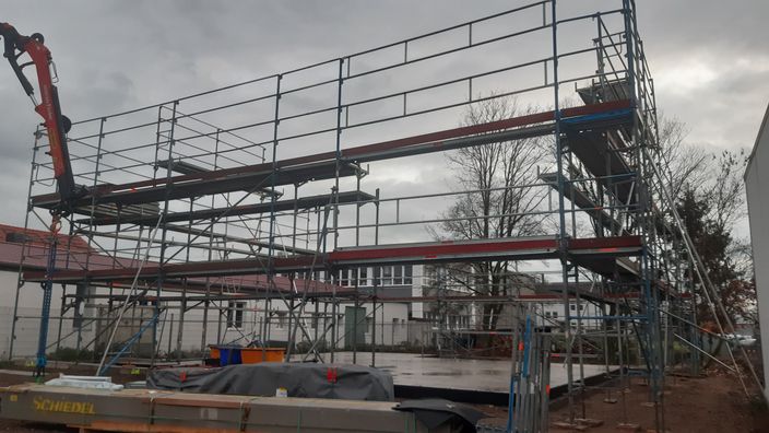 Beispielarbeit von Gerüstbau u. Ladekranarbeiten Michael Fischer - veröffentlicht auf Geruestbau.org