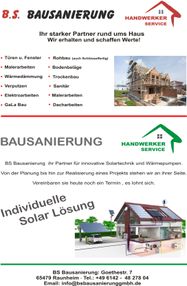 BS Bausanierung und Bautenschutz in Raunheim