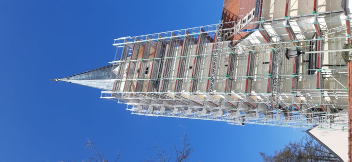 Beispielarbeit von Franz-Xaver Mangstl Gerüstbau - veröffentlicht auf Geruestbau.org