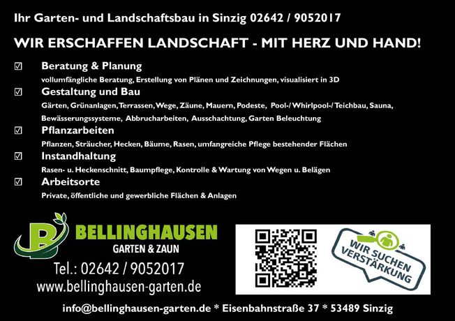 Beispielarbeit von Bellinghausen Garten & Zaunbau, Garten und Landschaftsbau - veröffentlicht auf Gartenbau.org